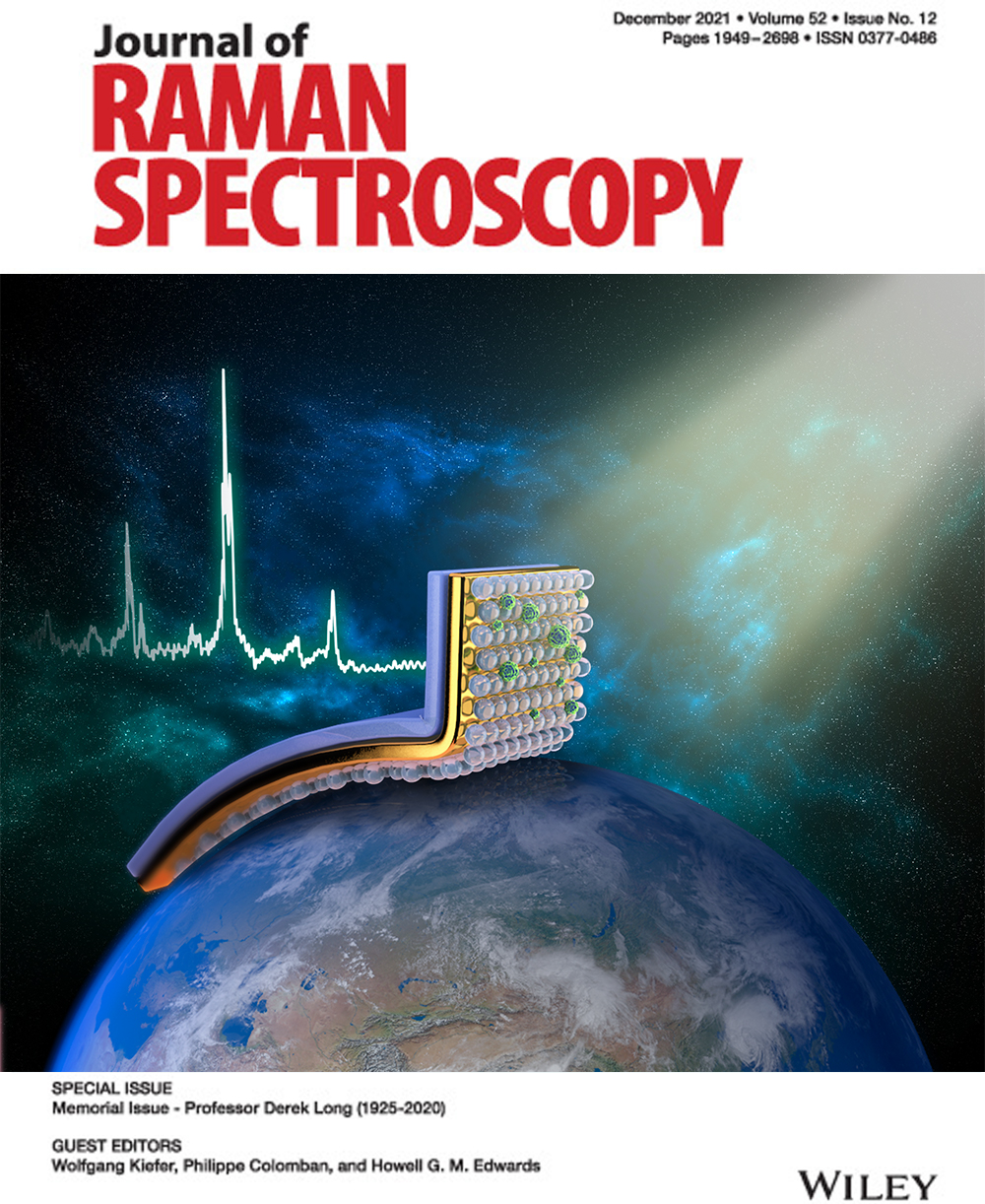LetPub Journal Cover Art Design - Flexible microsphere-coupled surface-enhanced Raman spectroscopy (McSERS) by dielectric microsphere cavity array with random plasmonic nanoparticles