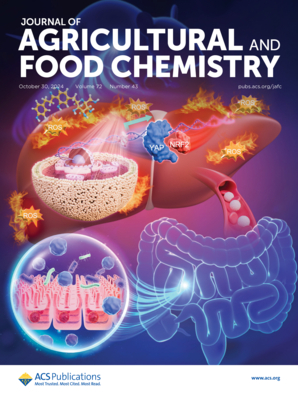 LetPub Journal Cover Design Service Art Sample, JOURNAL OF AGRICULTURAL AND FOOD CHEMISTRY Cover 2